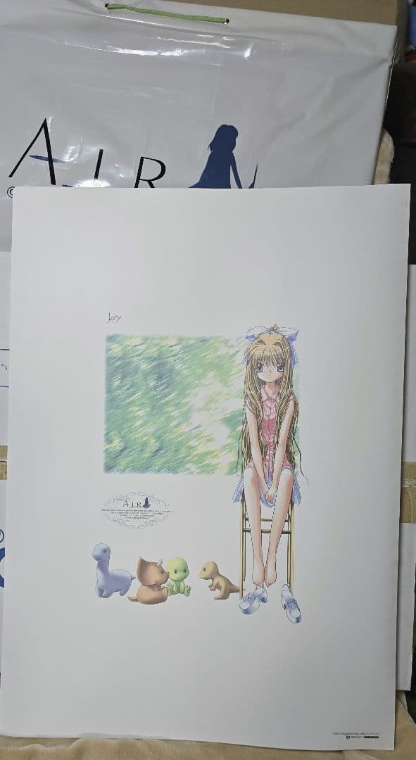 AIR ドリームキャスト版　ソフマップ限定B2ポスターギャラリー　特典
