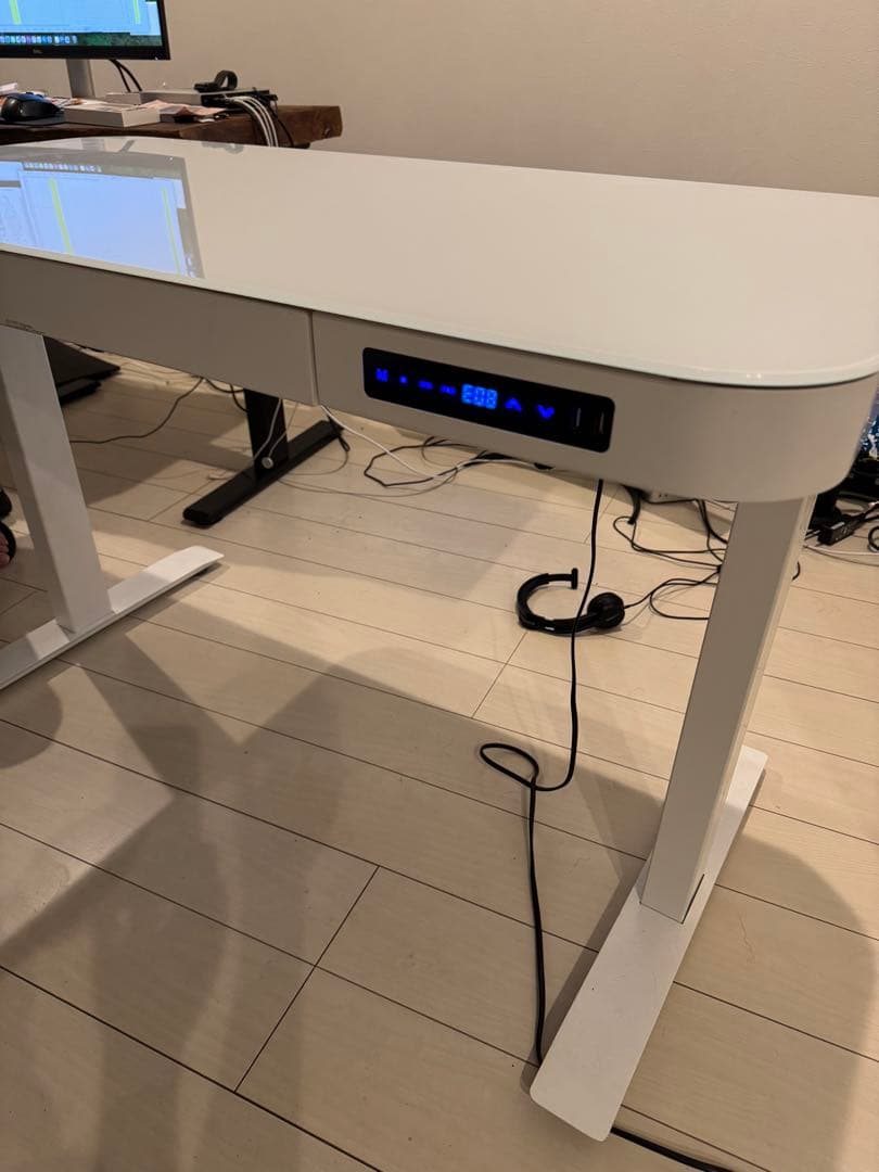 airLIFT 電動昇降デスク ホワイト