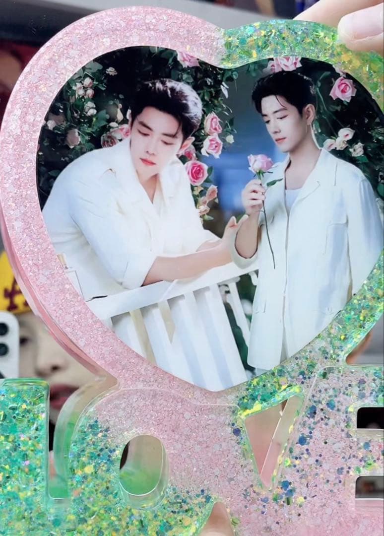 新作 肖戦 超大Loveスタンド　置物 5点セット❣️確認用❣️0110