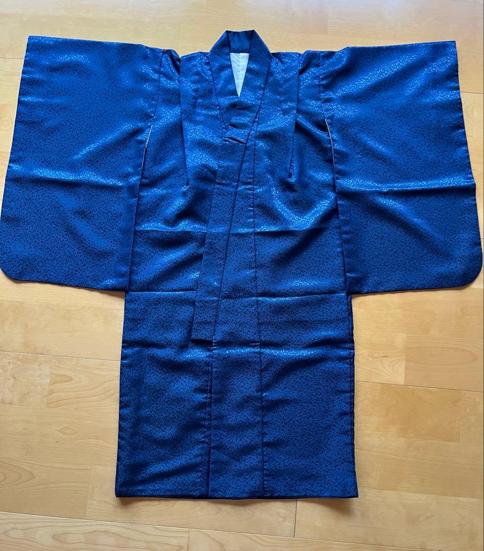 5歳 男の子　着物　羽織 2点セット 美品　裄丈45cm 身丈91cm 七五三