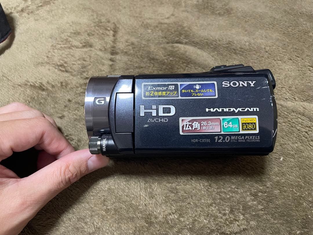 SONY HDR-CX550V ビデオカメラ 本体