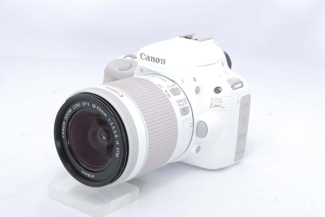 【❤ホワイト43❤】Canon EOS Kiss X7 ダブルレンズセット