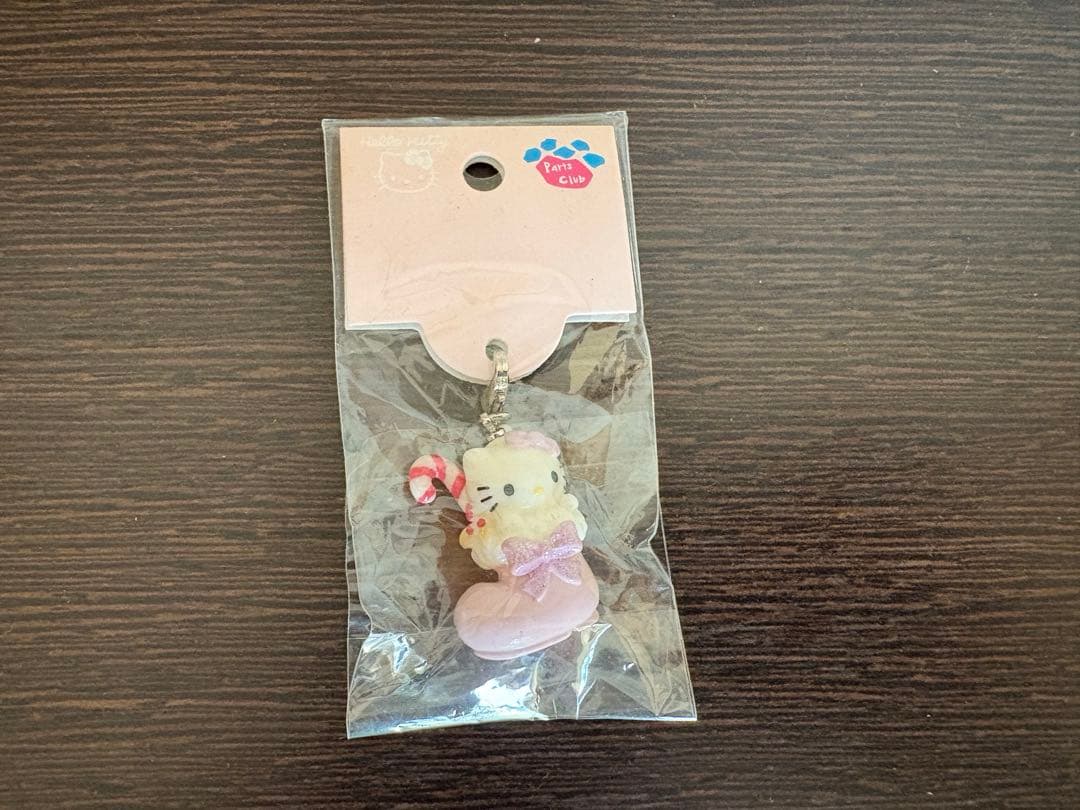 激レア ブーツ リボン クリスマス キティファスナーマスコット・パーツクラブ