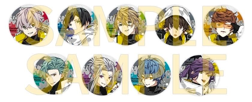 シャレマニ朗読　缶バッジ　10点　未開封　オトメイトCharadeManiacs