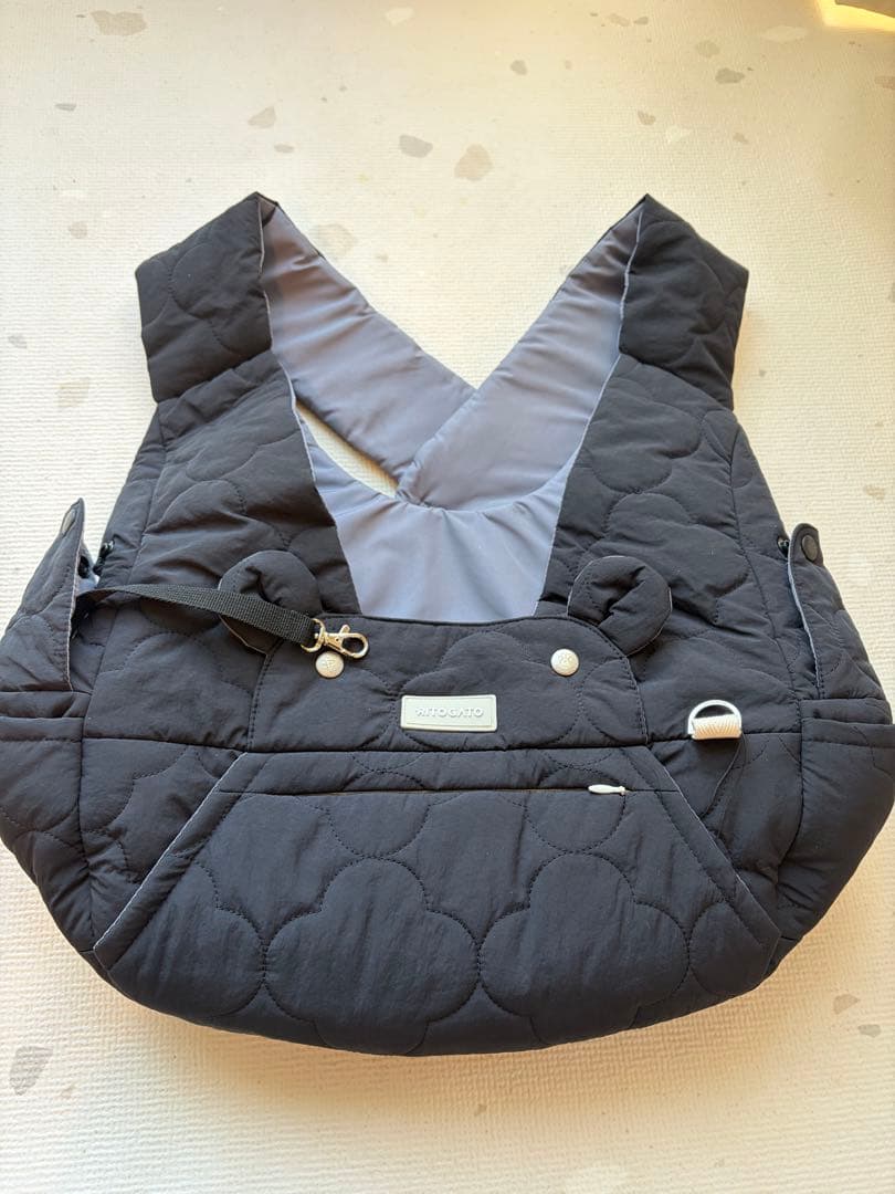 【ritogato】VoddlyCozyFrontBag(Black/S)