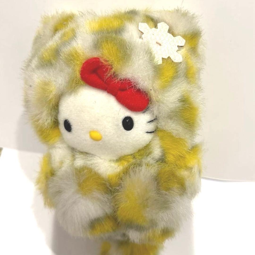 キティ スノーレオパード  Leopard ぬいぐるみキーホルダー レア