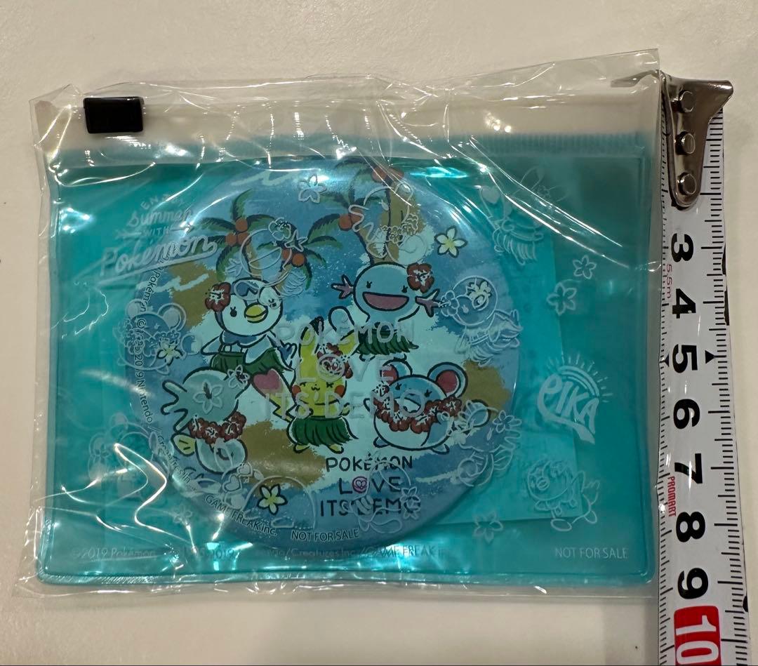 イッツデモ　ポケモン　ハンカチ　ミラー　ティッシュケース　エチケットセット