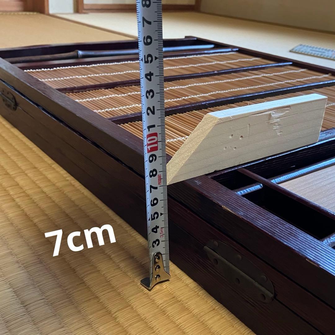 4連衝立 間仕切り パーテーション 希少 自然素材 古民家 日本家屋 古道具 塗