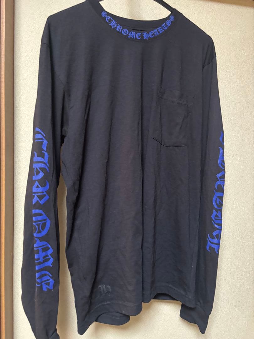 クロムハーツ　ロンT ユナイテッドアローズ　購入　青　L