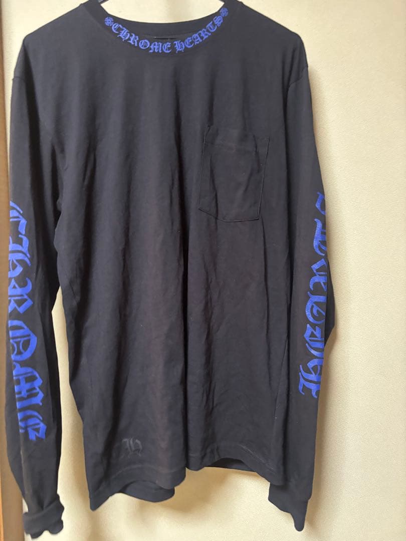 クロムハーツ　ロンT ユナイテッドアローズ　購入　青　L