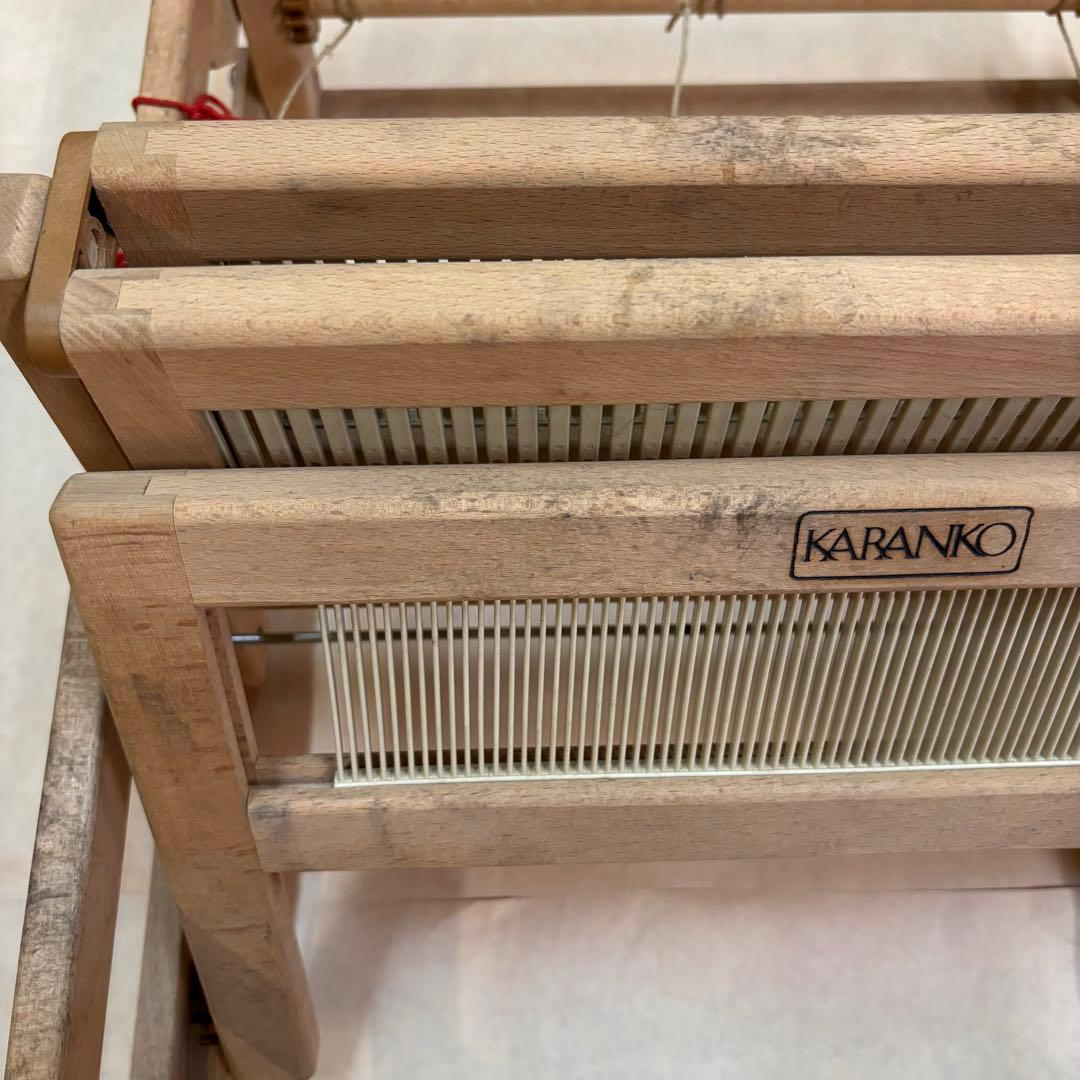 KARANKO 織り機 整経台　綜絖・筬セット　カランコ