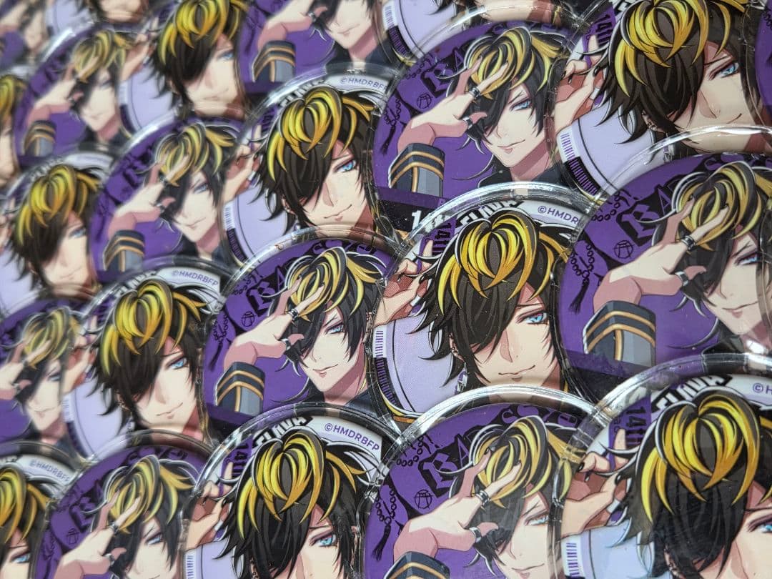 ヒプノシスマイク　十四　flava 初期　缶バッジ