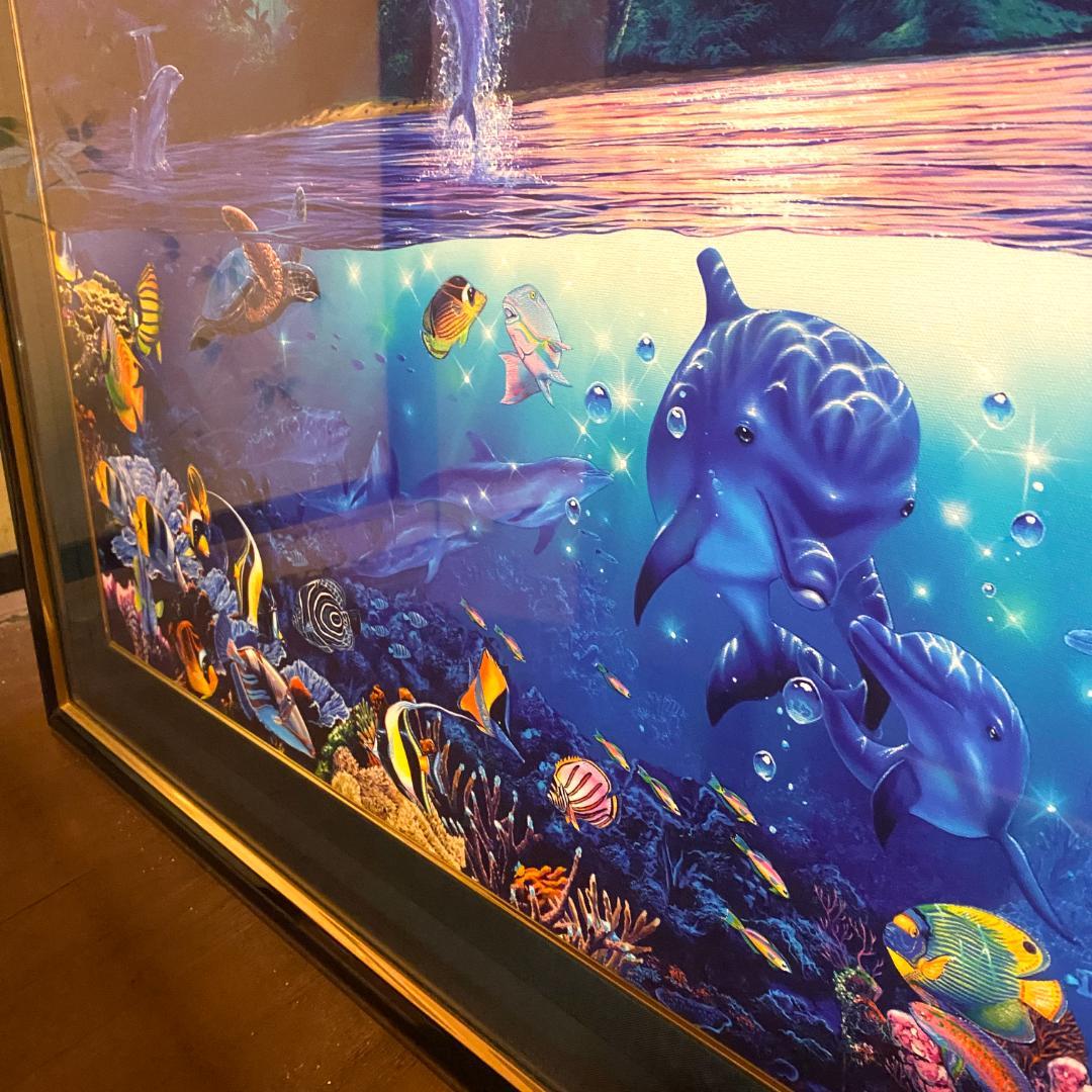 【11/30まで値下げ】クリスチャン・ラッセン グロリアス ライフ（額付き）