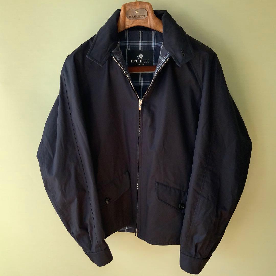 GRENFELLグレンフェル GOLFER ゴルファー38英国製ネイビー 山タグ