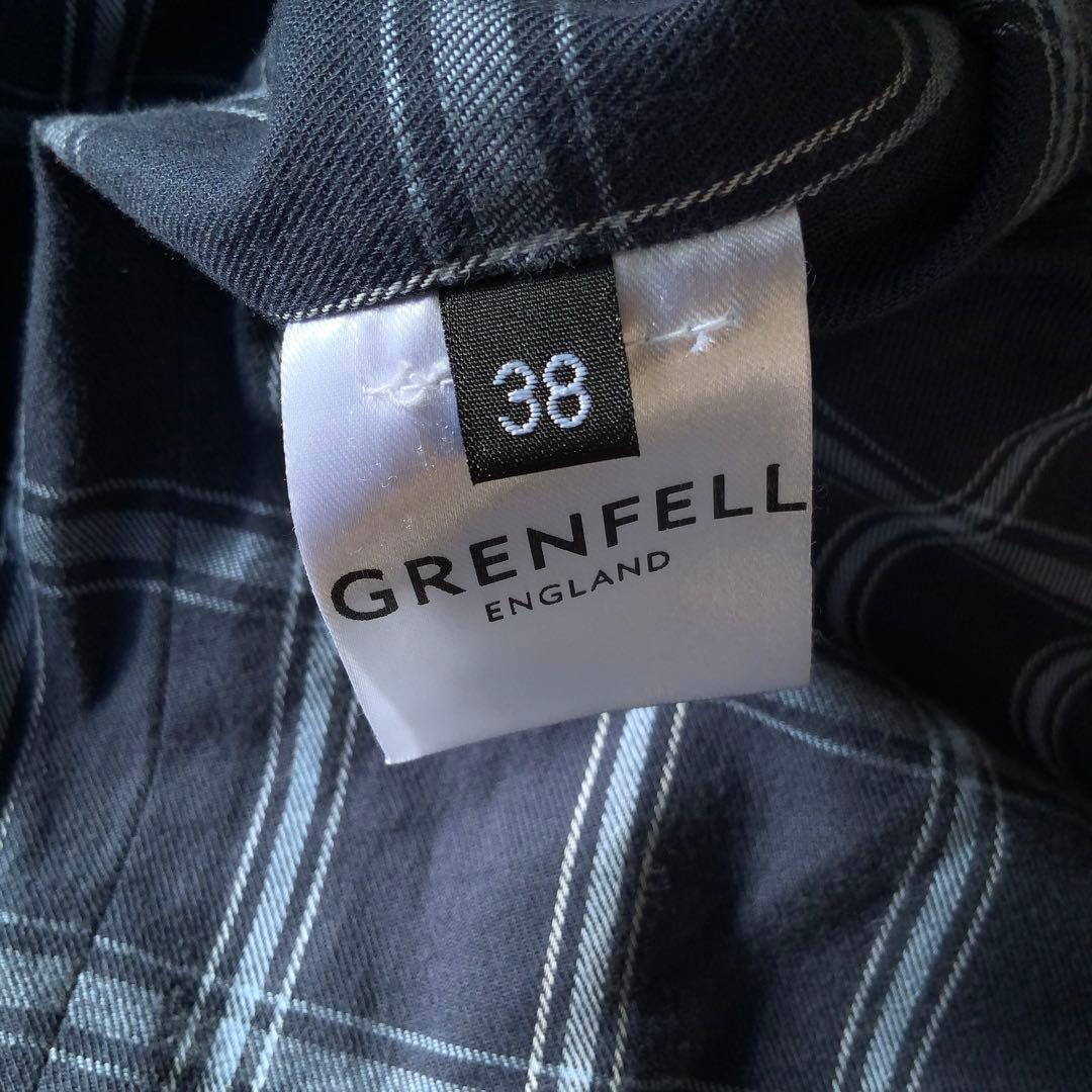 GRENFELLグレンフェル GOLFER ゴルファー38英国製ネイビー 山タグ