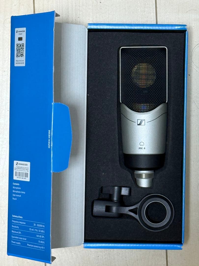 SENNHEISER MK4 コンデンサーマイク