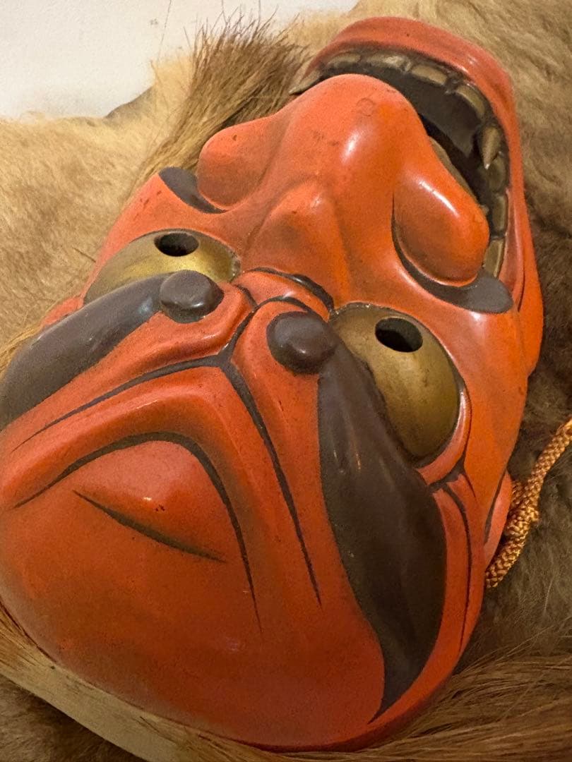 能面　鬼面　Japan ビンテージ