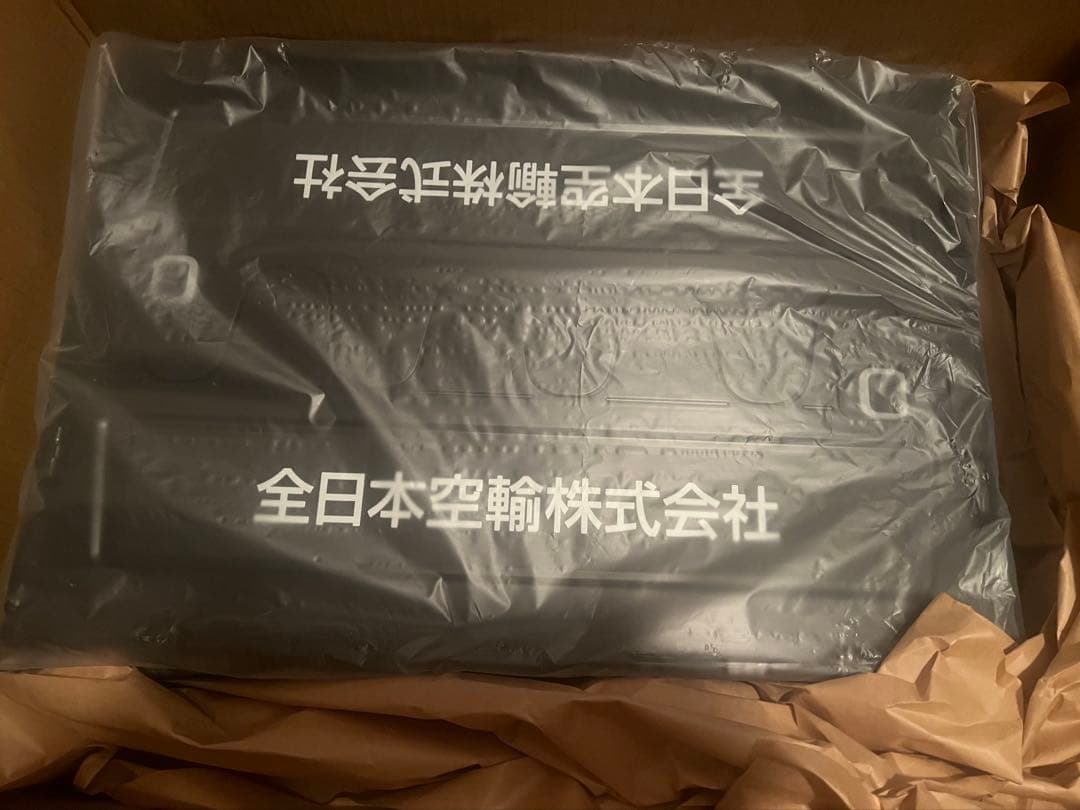 ANA（全日空）オリジナル折りたたみコンテナー ブラック（黒） 新品