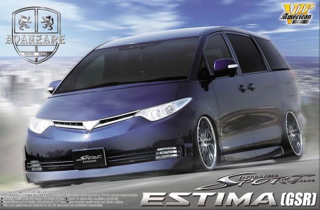 青島文化教材社 1/24 VIP No.18 アヴァンツァーレ エスティマ