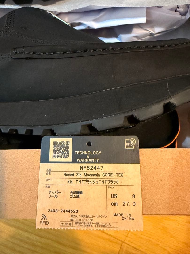 THE NORTH FACE/ホーンド ジップ モカシン ゴアテックス