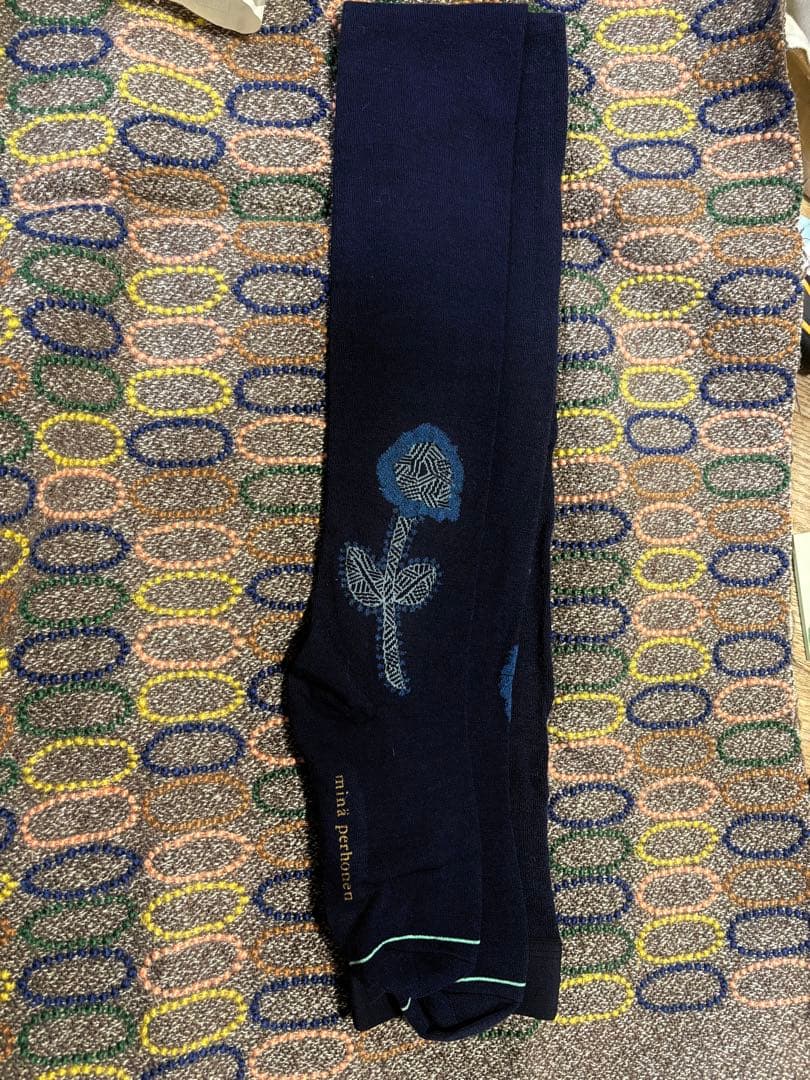 ミナペルホネン　新品　forest garden タイツ　フォレストガーデン