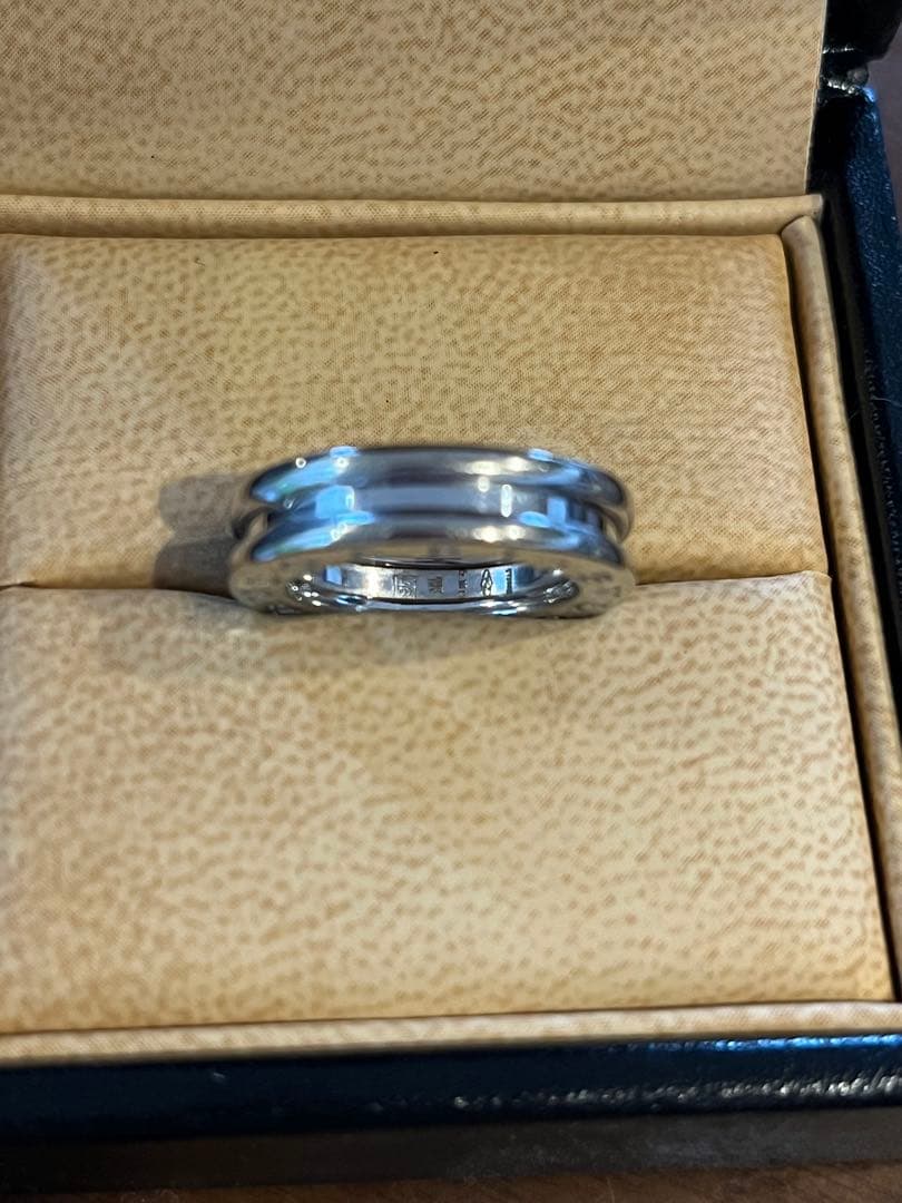 BVLGARI ビー・ゼロワン 1バンドリング　6号　ホワイトゴールド