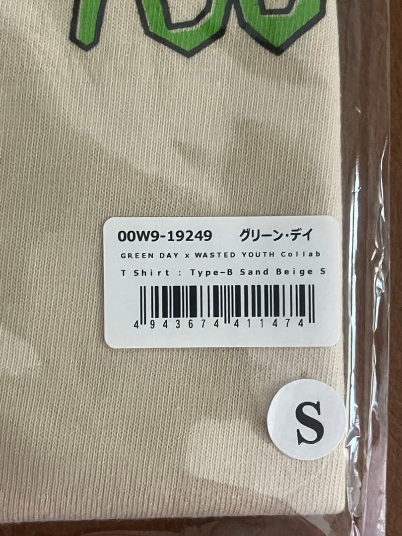 GREEN DAY WASTED YOUTH Tシャツ グリーンデイ　Sサイズ