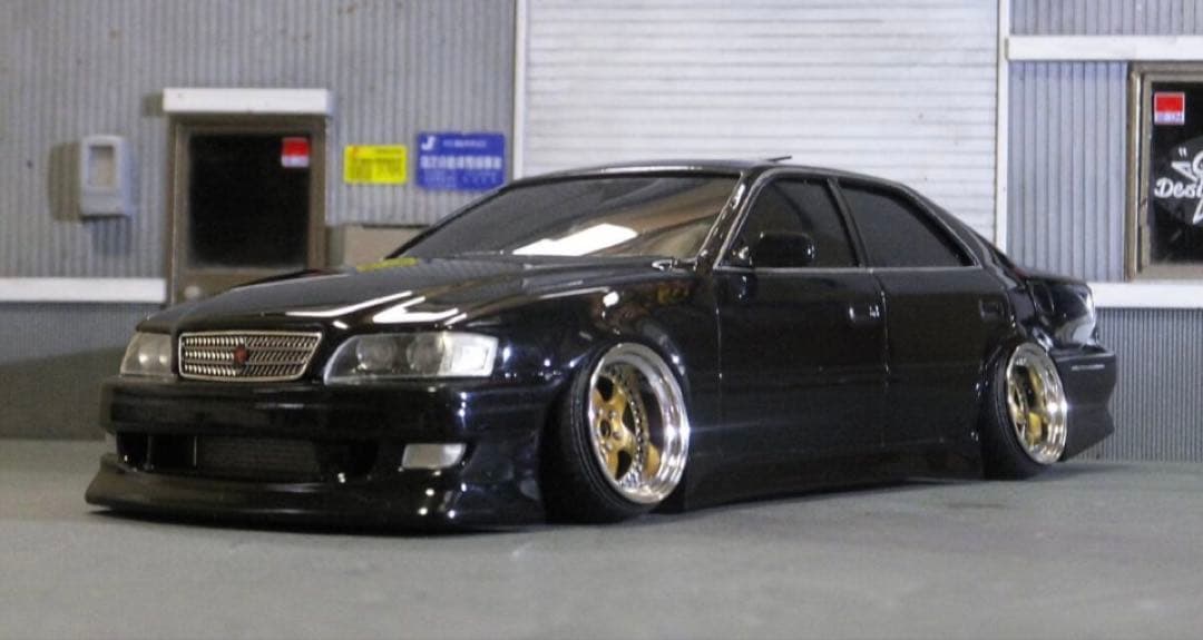 1/24 JZX100 チェイサー ツアラーV 完成品　足立仕様　ドリフト