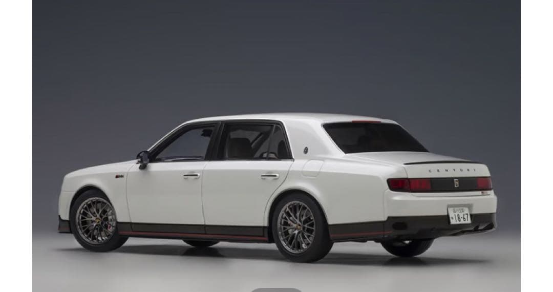 新品 オートアート 1/18 トヨタ センチュリー GRMN パールホワイト