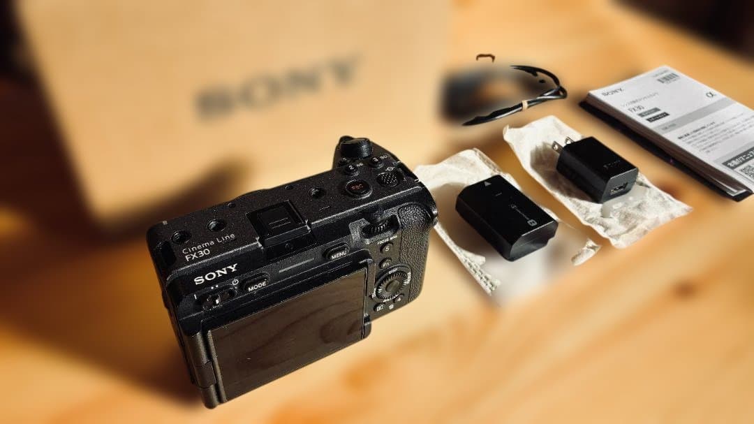 【美品】SONY FX30 ボディ (ILME-FX30) | 液晶傷なし