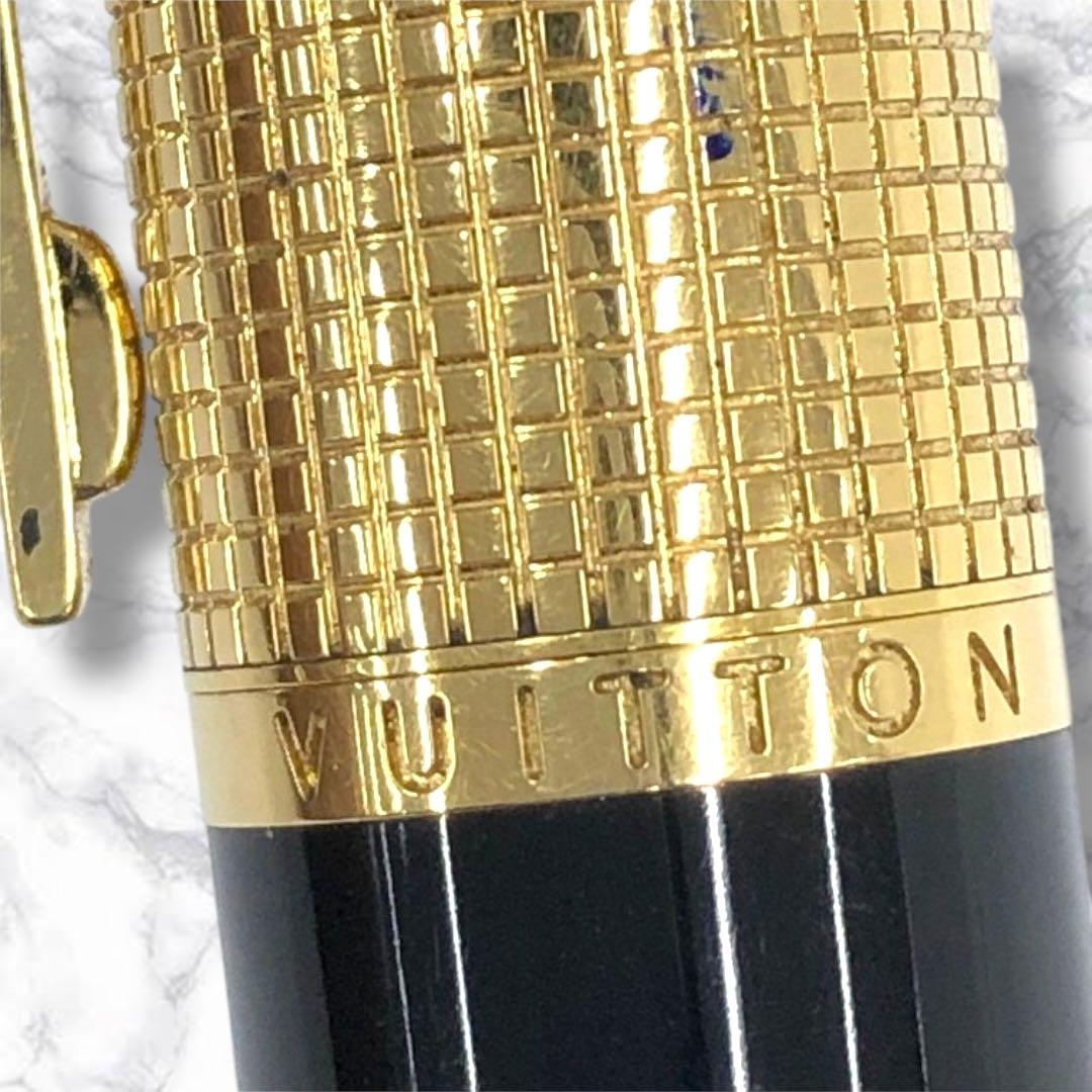 美品 ルイヴィトン ボールペン ドックラッカー ゴールド