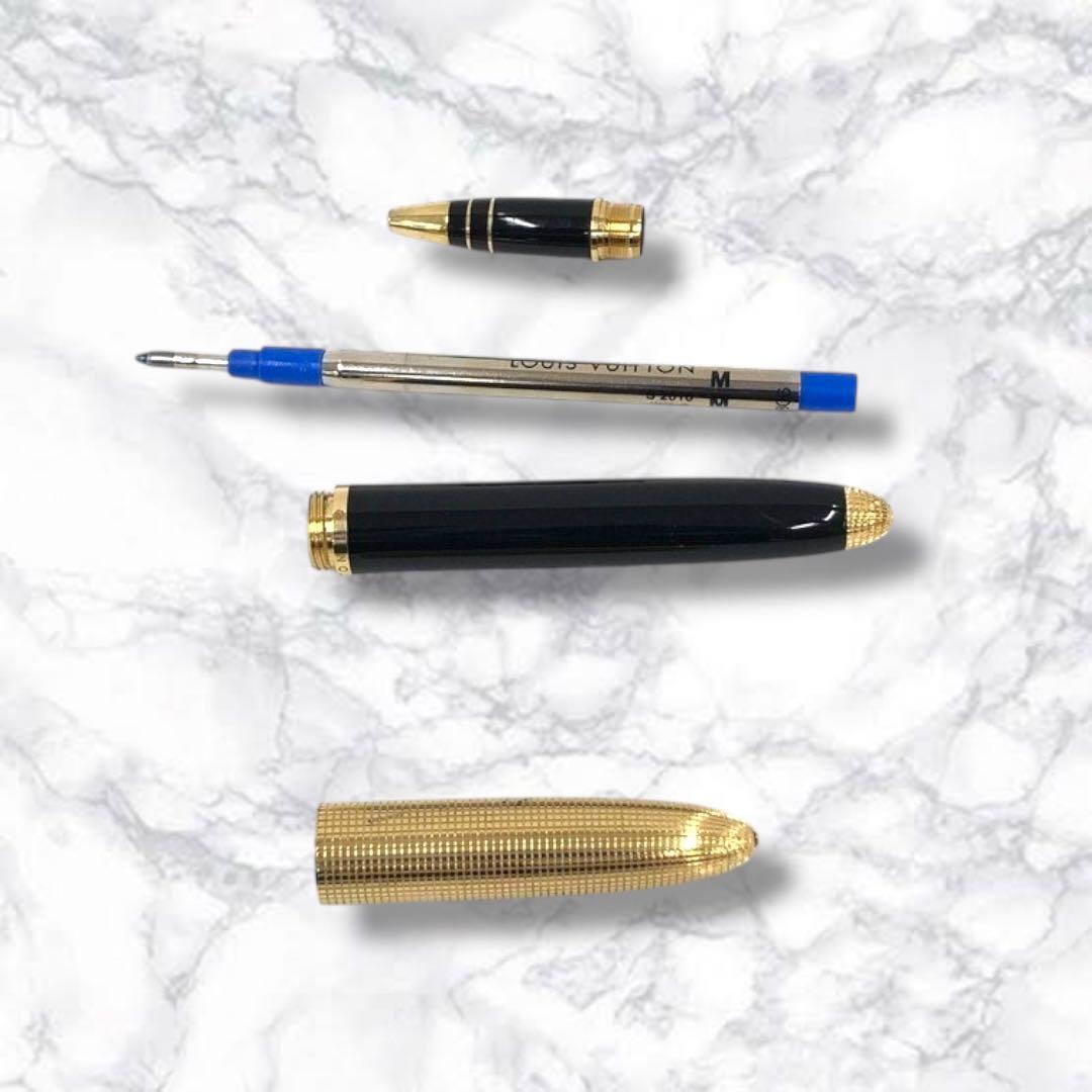 美品 ルイヴィトン ボールペン ドックラッカー ゴールド