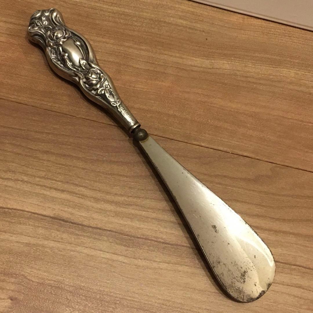 Empire art silver アンティーク　シルバー　靴べら　海外雑貨