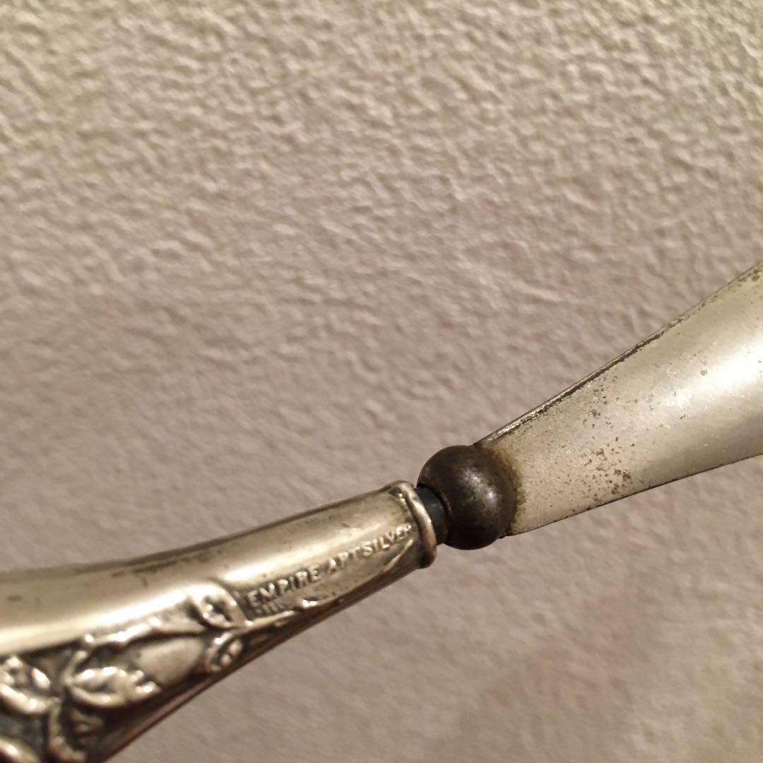 Empire art silver アンティーク　シルバー　靴べら　海外雑貨
