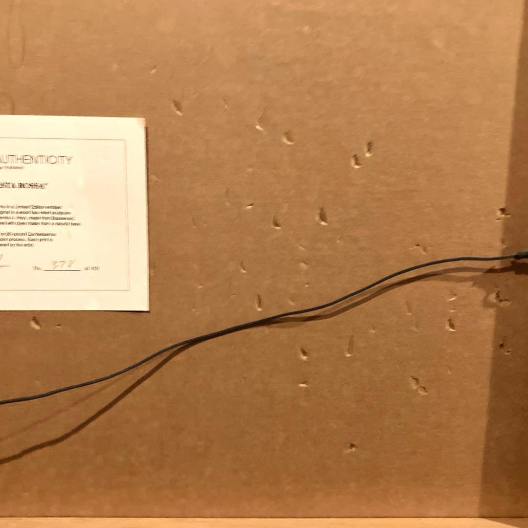 フェラーリ２５０テスタロッサ版画世界限定４５０／３７８