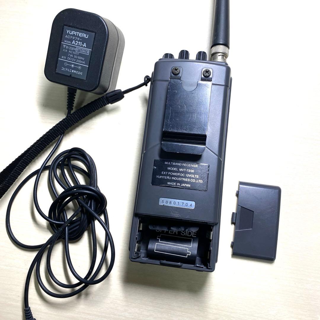 受信機 中古 ユピテル MVT-7200 動作確認済み