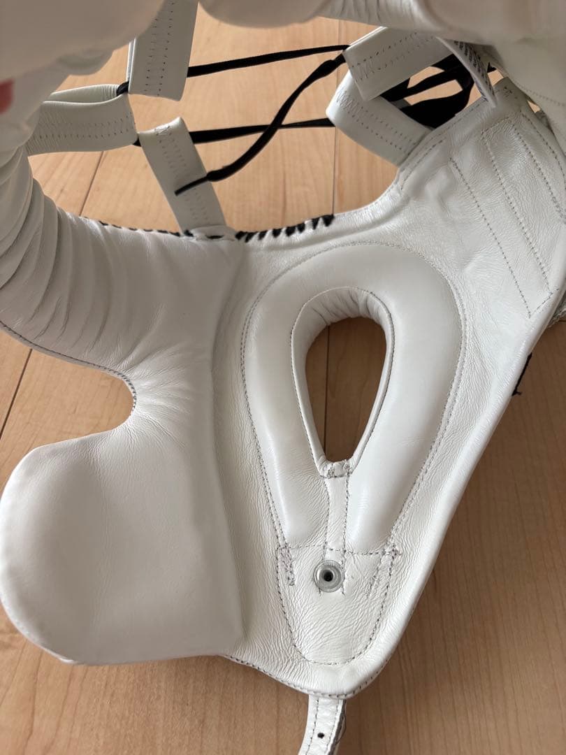 名門 REYES プロフェッショナル ヘッドギア ホワイトＬサイズ