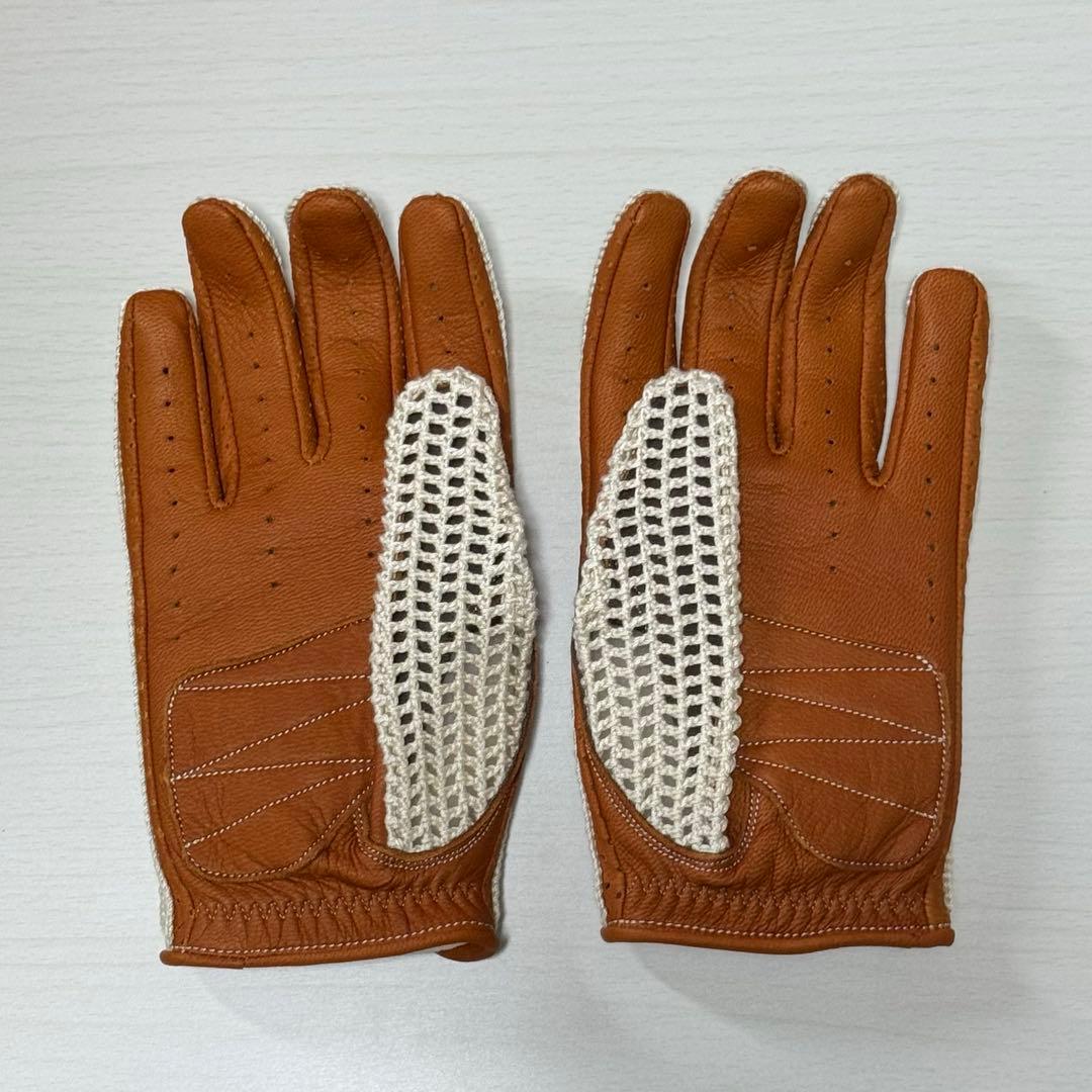 【新品】 CACAZAN ドライビンググローブ Mサイズ 日本製