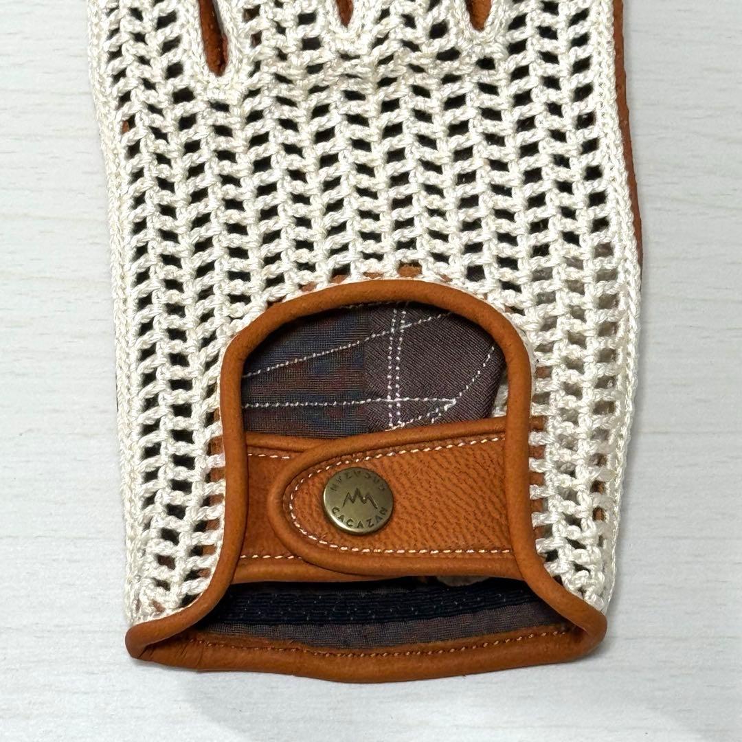 【新品】 CACAZAN ドライビンググローブ Mサイズ 日本製