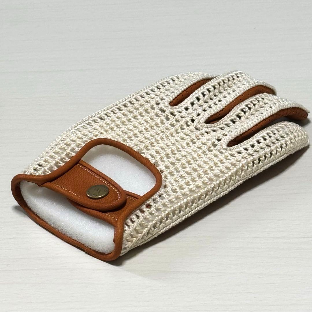 【新品】 CACAZAN ドライビンググローブ Mサイズ 日本製