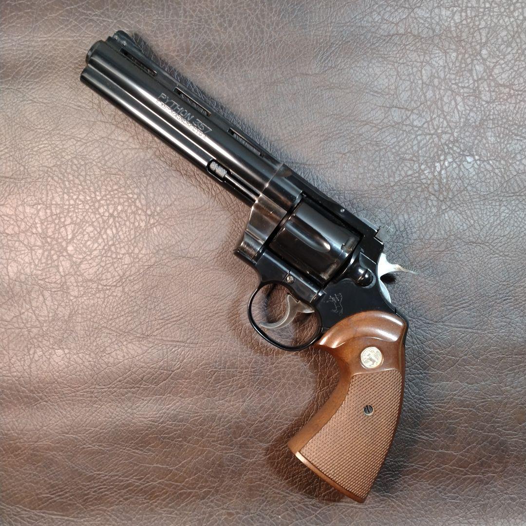 MGC製 コルトパイソン357マグナム 6in ABS製モデルガン　未発火