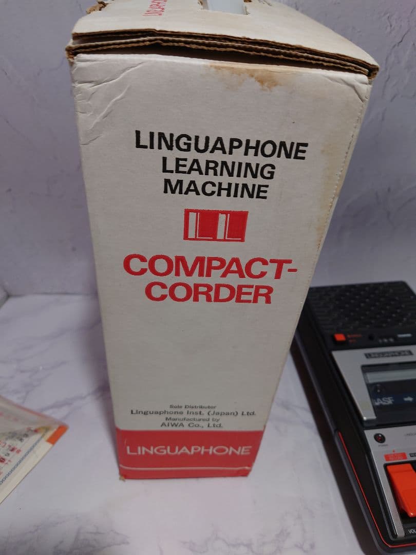 ワンプッシュレコーディングカセットレコーダー LLコンパクトコータ LCR860
