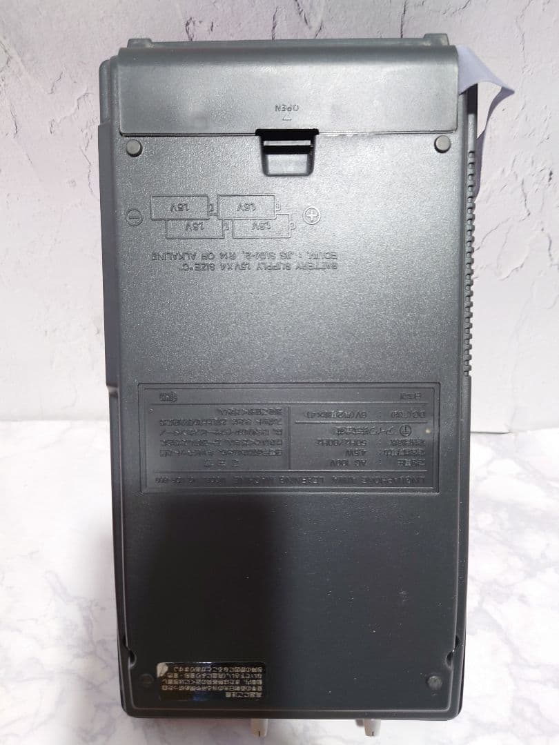 ワンプッシュレコーディングカセットレコーダー LLコンパクトコータ LCR860