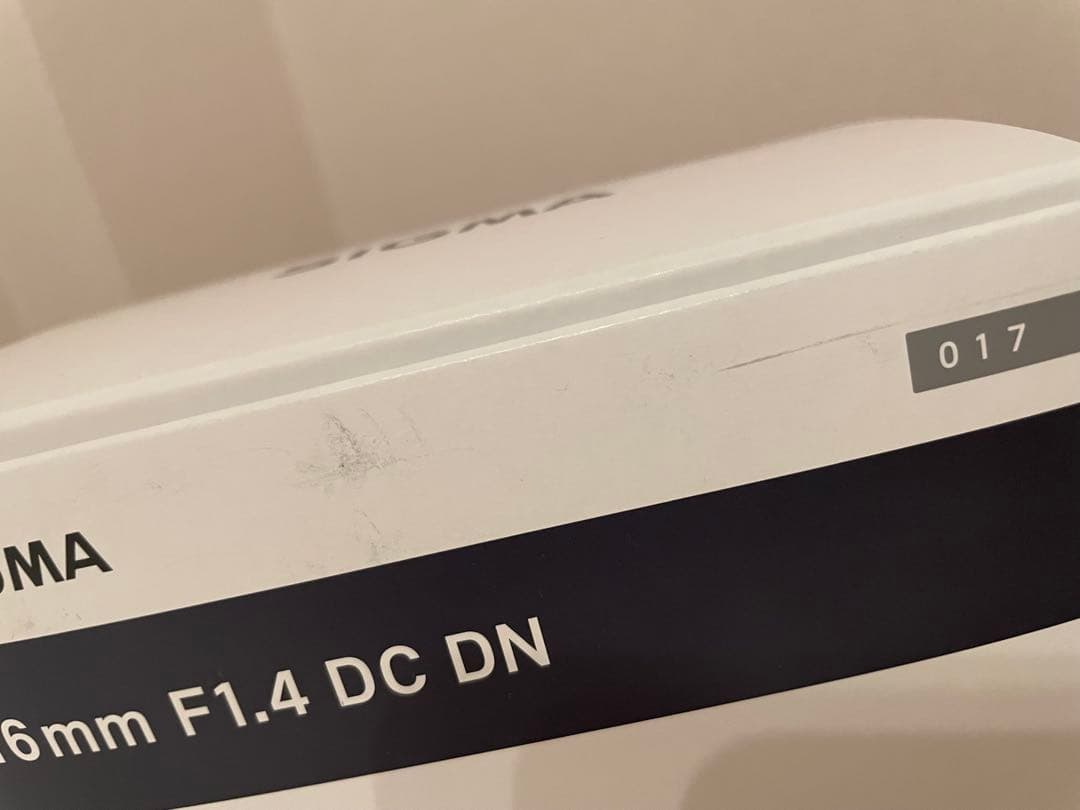 美品SIGMA Contemporary 16mm F1.4 DC DN ソニー