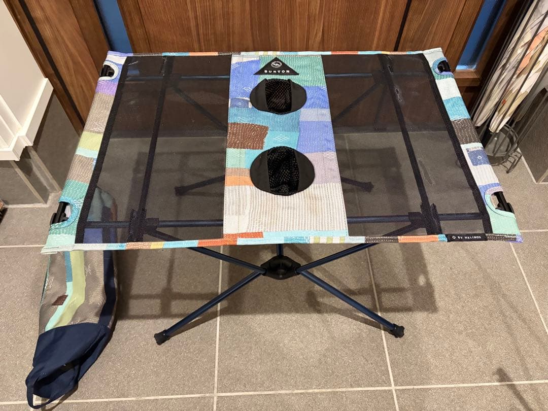 BURTON by Helinox 折りたたみ式アウトドアテーブル