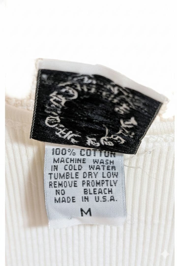 クロムハーツ　タンクトップ　ホワイト　ラインストーンChrome Hearts