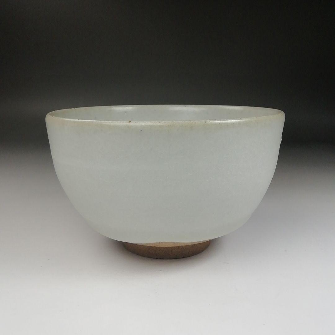 Ｔ４０４　茶碗　『鍋島　マット釉茶碗』『六代　小笠原長春』　共箱　抹茶碗　茶道具