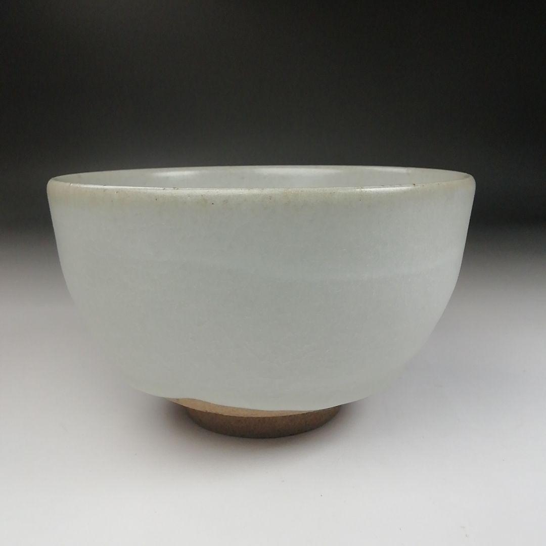 Ｔ４０４　茶碗　『鍋島　マット釉茶碗』『六代　小笠原長春』　共箱　抹茶碗　茶道具