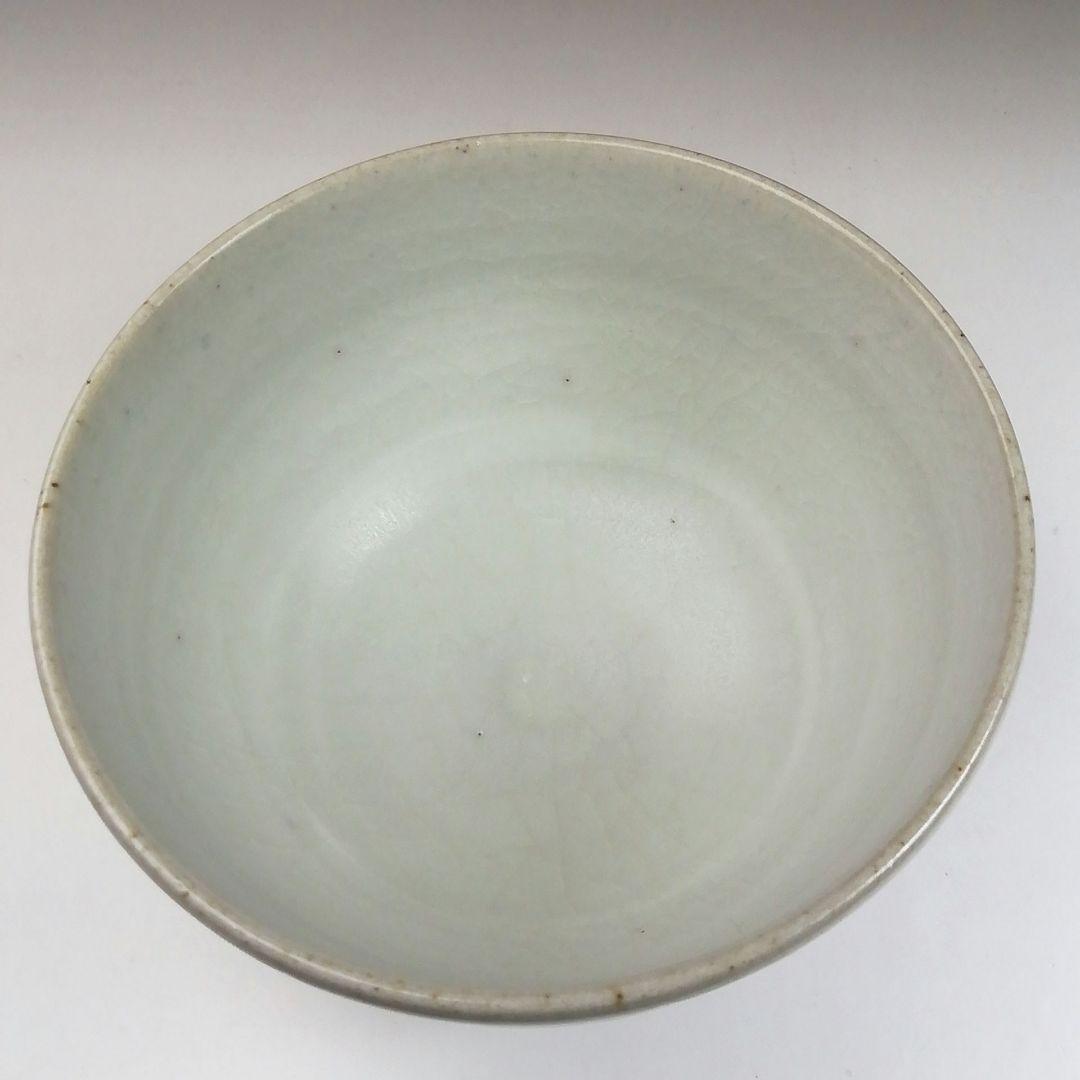 Ｔ４０４　茶碗　『鍋島　マット釉茶碗』『六代　小笠原長春』　共箱　抹茶碗　茶道具