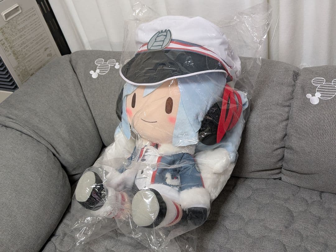 雪ミク2022　どでかジャンボぬいぐるみ